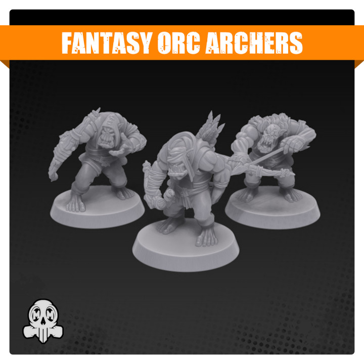 Fantasy Orc Archers image