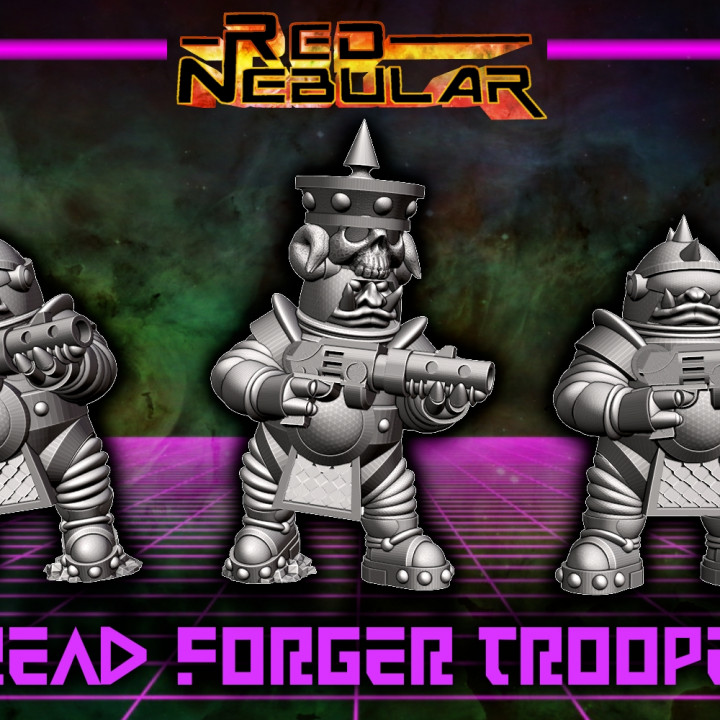Space Dwarf Dread Forger Troopers image