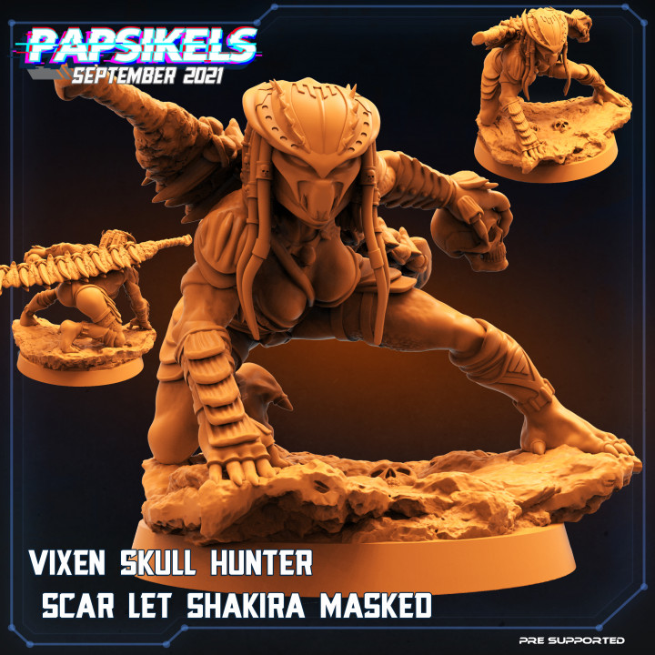 VIXEN SKULL HUNTER - SCAR LET SHAKIRA image