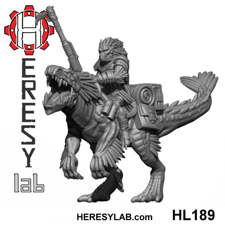 HL189 - Greater God Mounted Beast 2 image