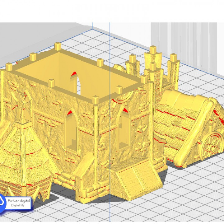 Flames of War Medieval Church outlet