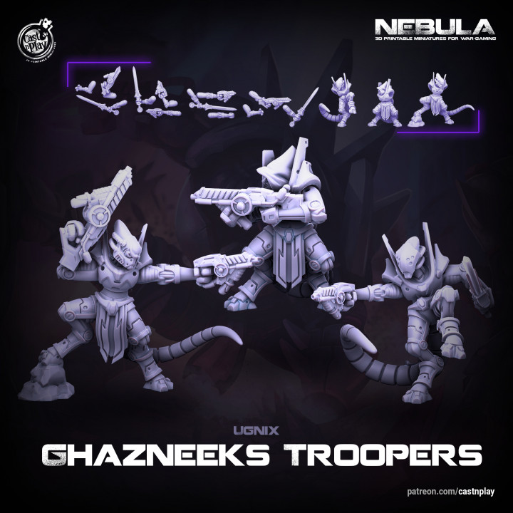 Ghazneeks Troopers (Pre-Supported) | Nebula image