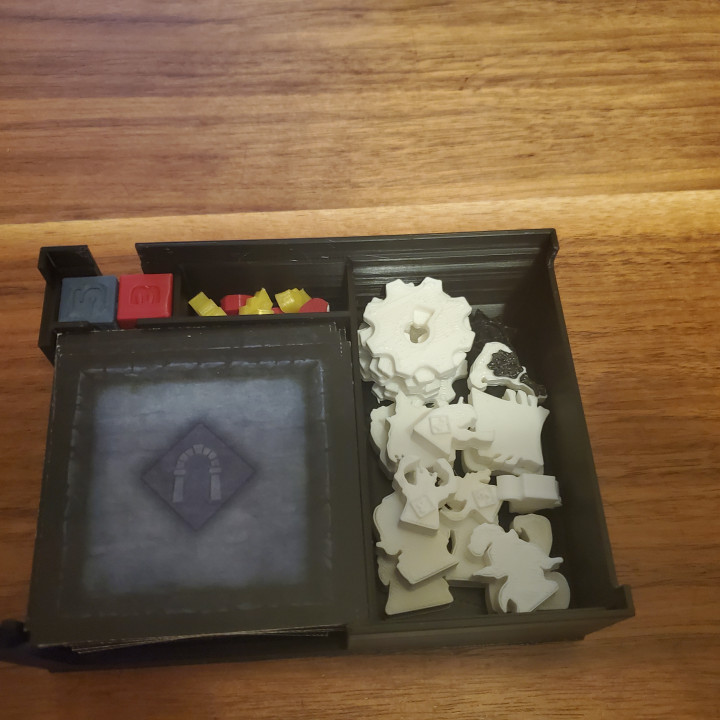Tiny Epic Dungeons - Tokens and Box (no Figurines, Base version) image