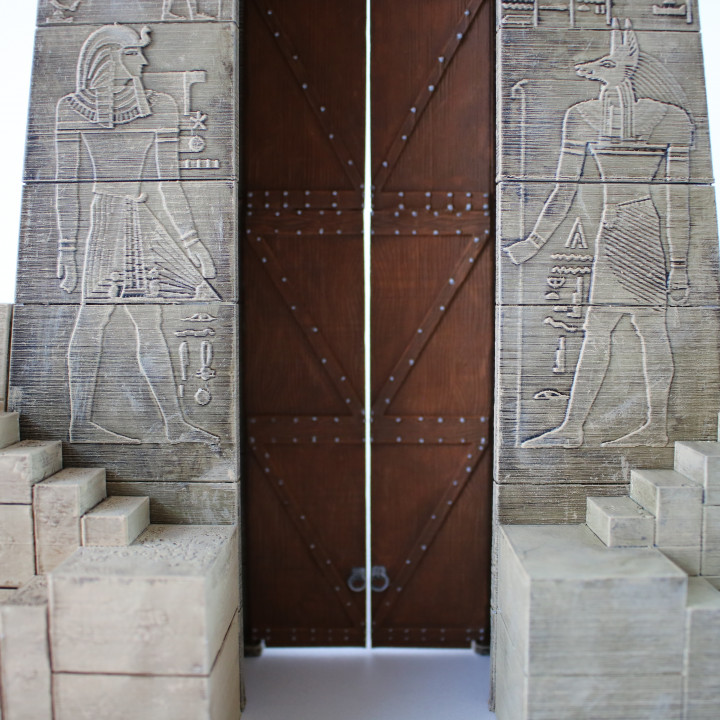 Egyptian Themed Gate image