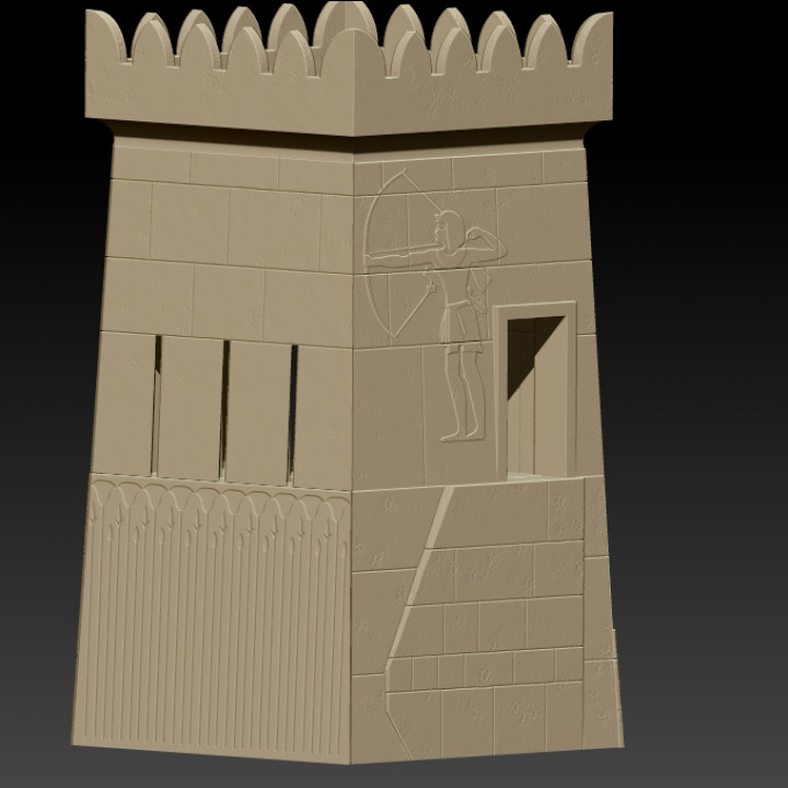 Egyptian Themed Tower image