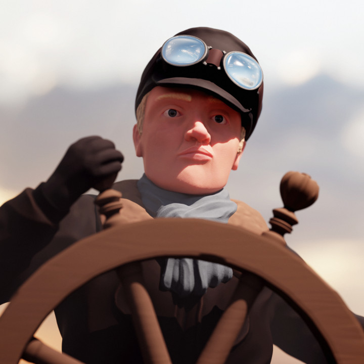 A Human Pilot 'Captain Klaus' image