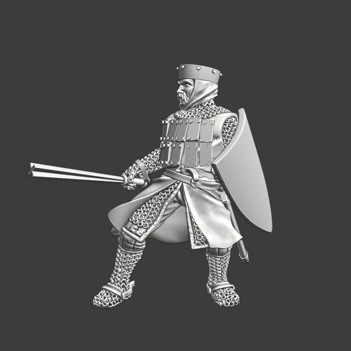Medieval Infantry with barmace image