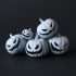 Halloween Pumpkin Set print image
