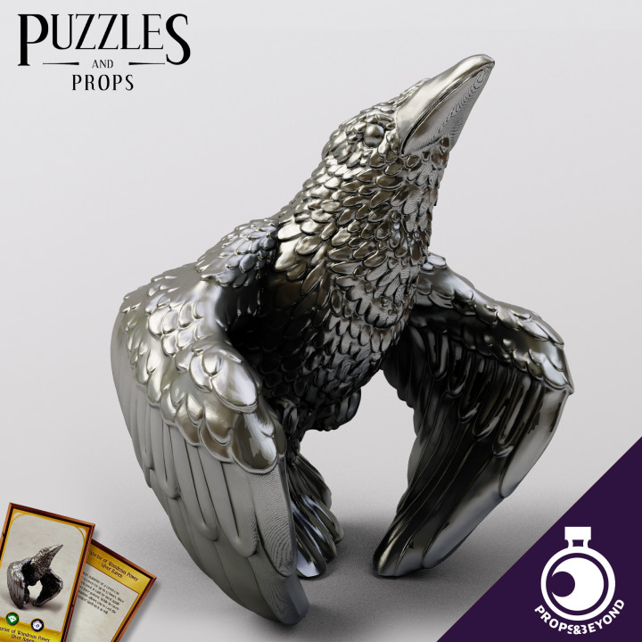 Figurine of Wondrous Power - Silver Raven image