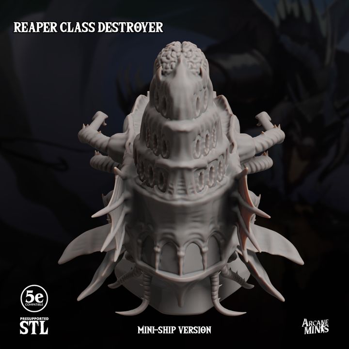 Reaper Class Destroyer - Mini Ship image