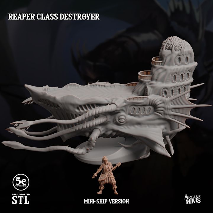 Reaper Class Destroyer - Mini Ship image