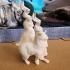 Figurine of Wondrous Power - Ivory Goats print image