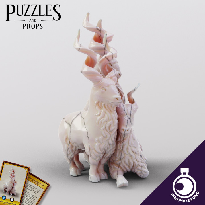 Figurine of Wondrous Power - Ivory Goats image