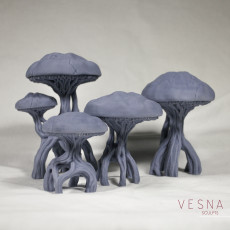 Picture of print of FUNGI FOREST №2