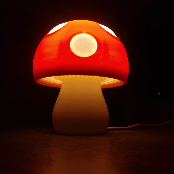 Mushroom Lamp image