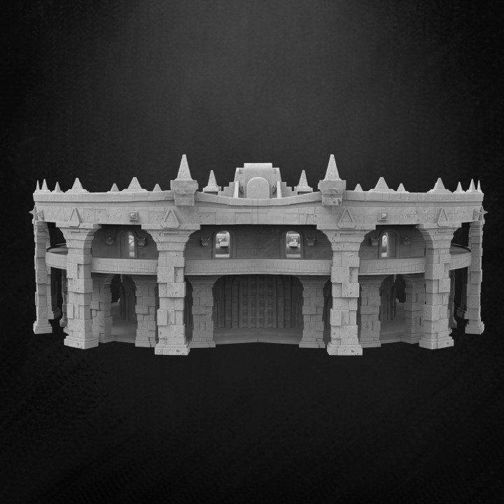 3d-printable-collosseum-battle-arena-by-grinning-god