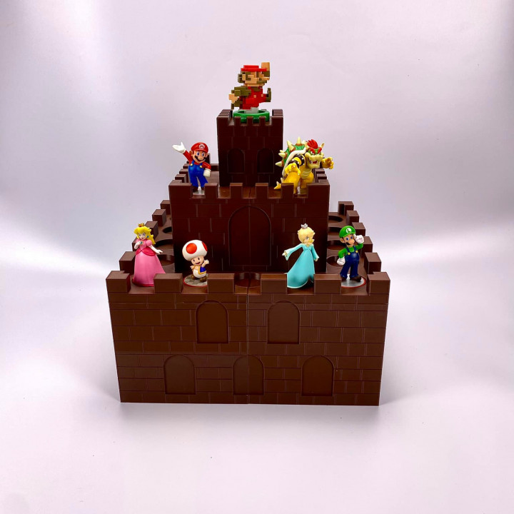 Super Mario Amiibo Castle image