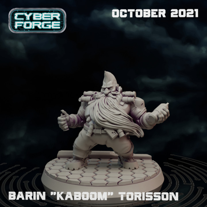 Cyber Forge Savage Space Barin Kaboom Torrison image