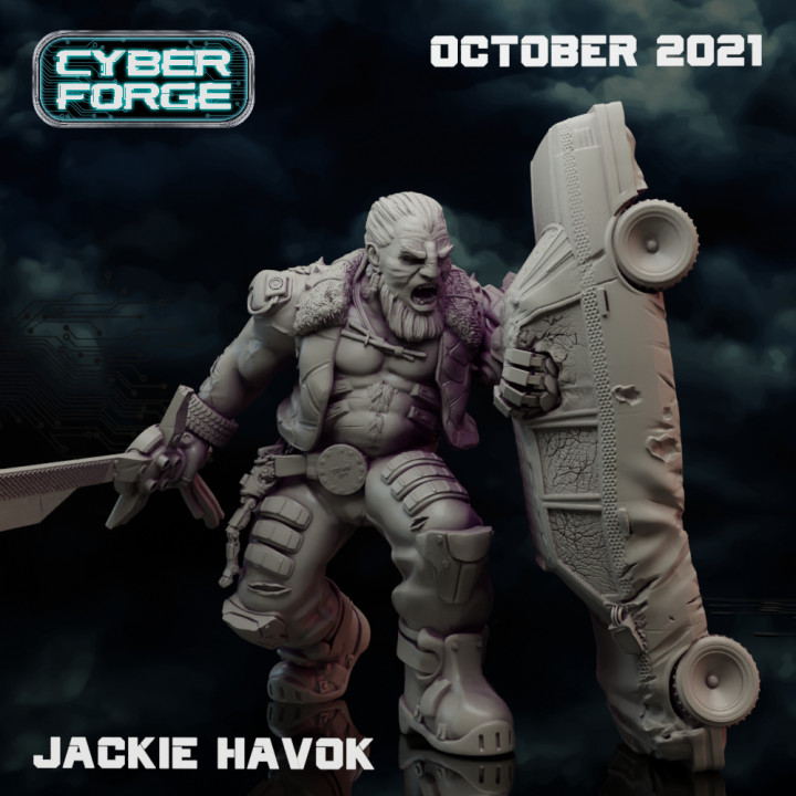Cyber Forge Savage Space Jackie Havock Giant image