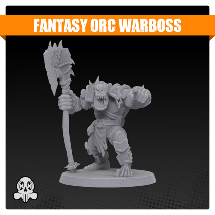 Fantasy Orc Warboss