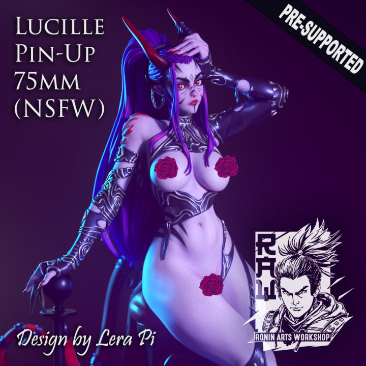 Lucille Up 75mm (NSWF Version) Pre-Supported image