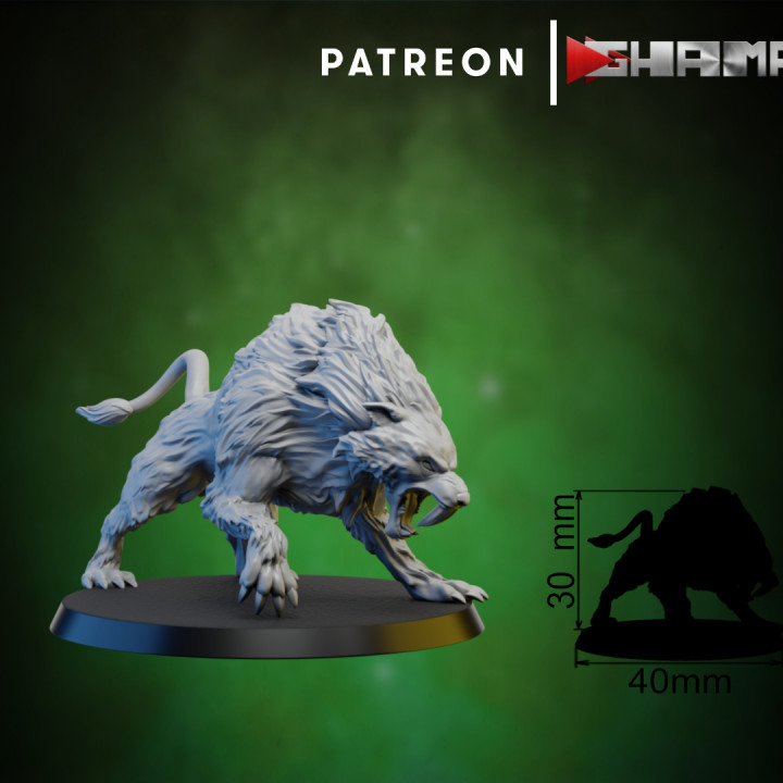 Ogre sabrewolf  1 persian image