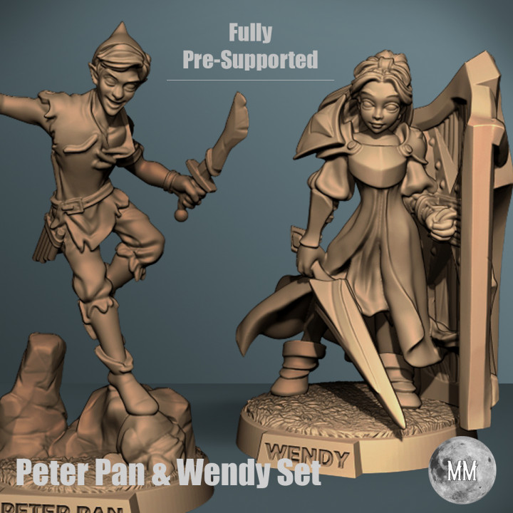 Peter Pan and Wendy Darling image