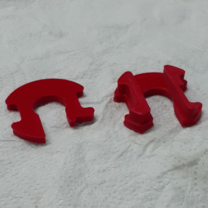 3D Printable rockshox deluxe volume reducer token by Ethan