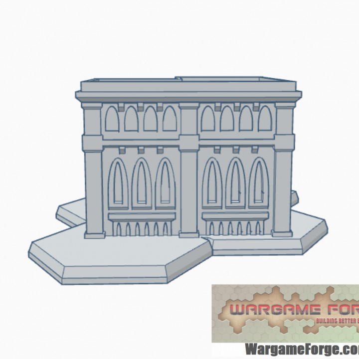 Gothic  Building 9 with Hex Base GHB009 image