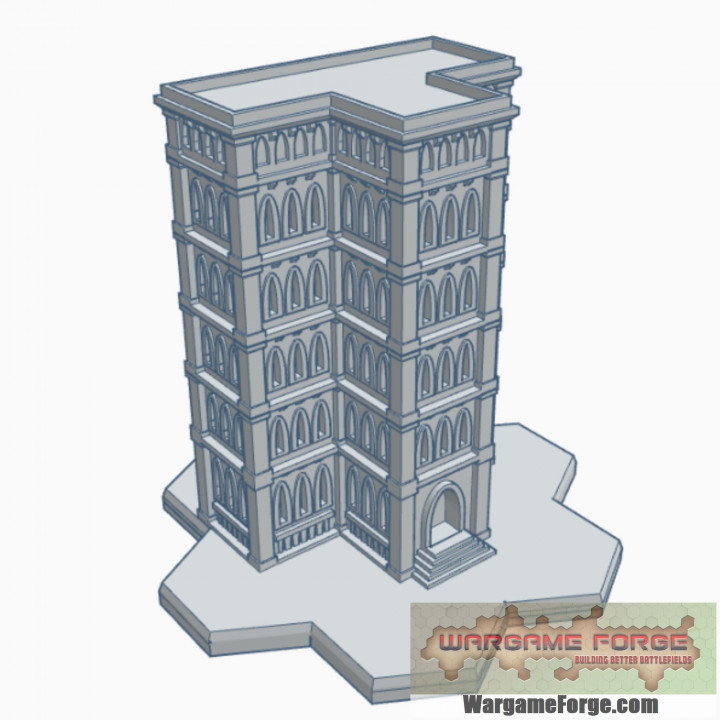 Gothic Building 32 with Hex Base GHB032 image