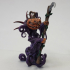 Pumpkin Reaper Scythe / Scarecrow Ghost / Jack O Lantern / Halloween Spirit print image