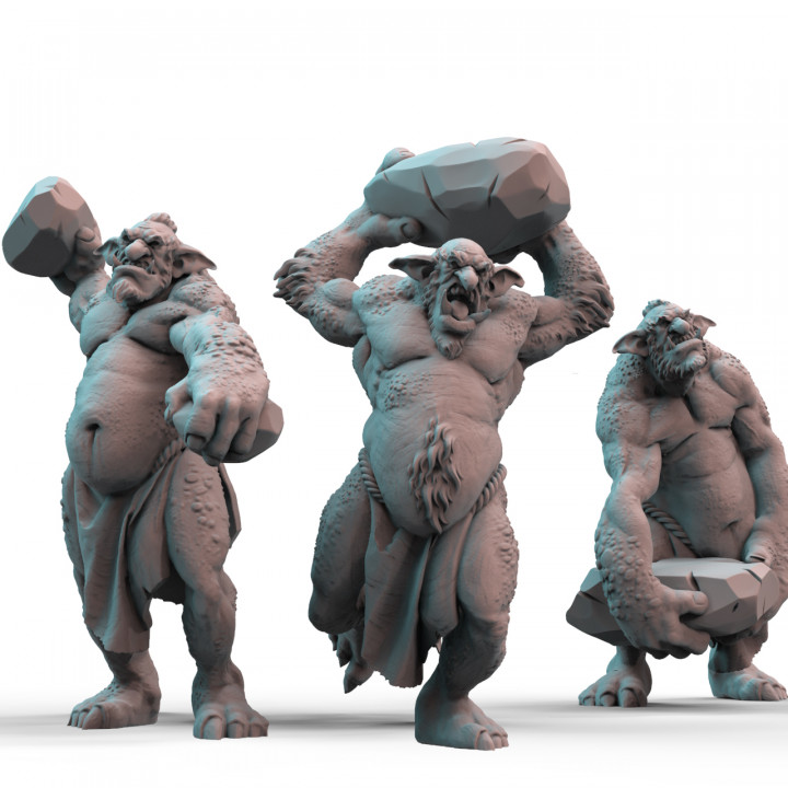 Goblin Trolls (pre-supported) image