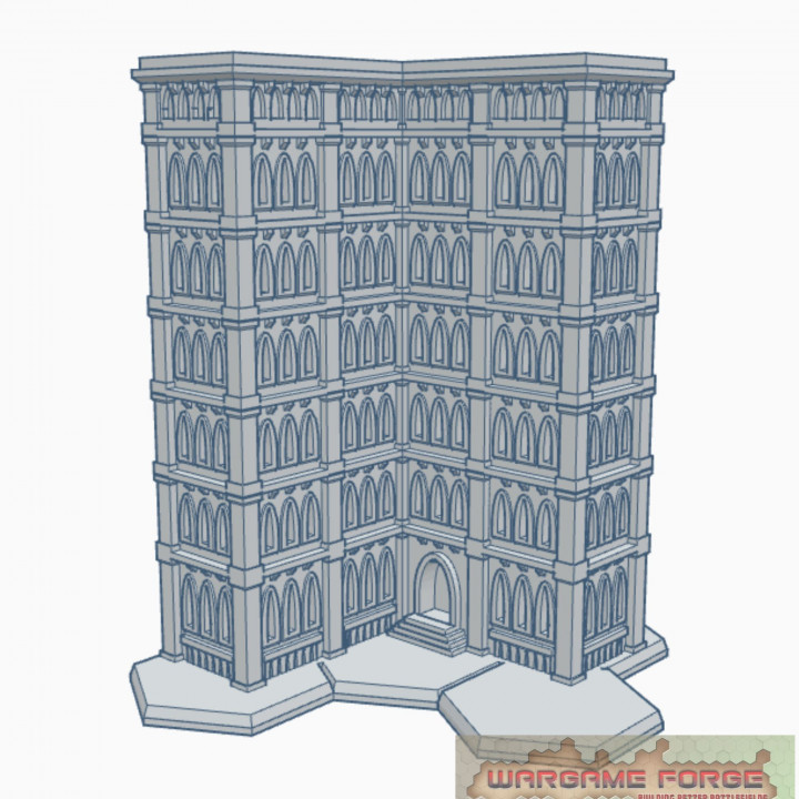 Gothic Building 41 with Hex Base GHB041 image