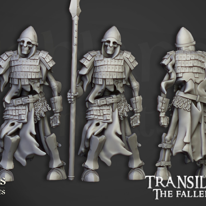 3D Printable Skeleton Boyar Guard - Highlands Miniatures by Highlands ...