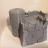 Warpzel-1A. Orc Settlement. 3D Printing Designs Bundle. Futuristic / Orc / Xenos/ Scifi Buildings. Terrain and Scenery for Wargames print image