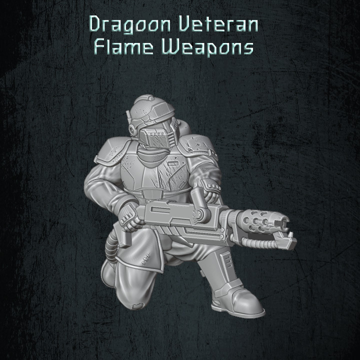 Dragoon Veteran Flame Weapons image