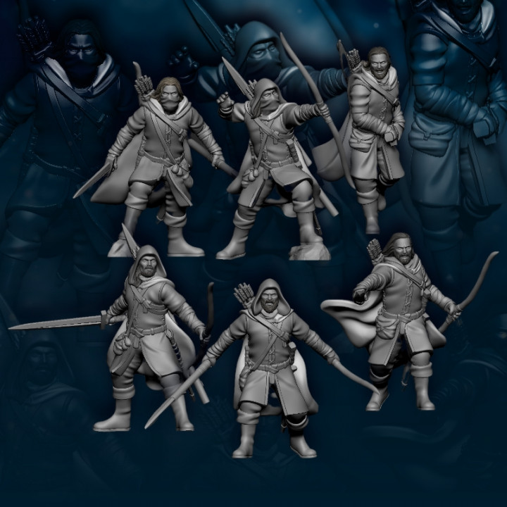 6x Human North Rider | North Humans | Fantasy