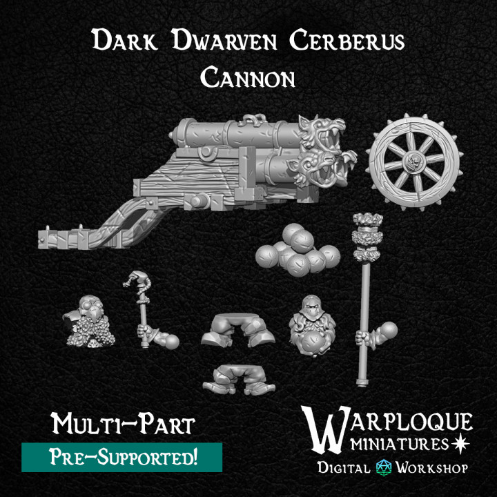 Dark Dwarven Cerberus Cannon image