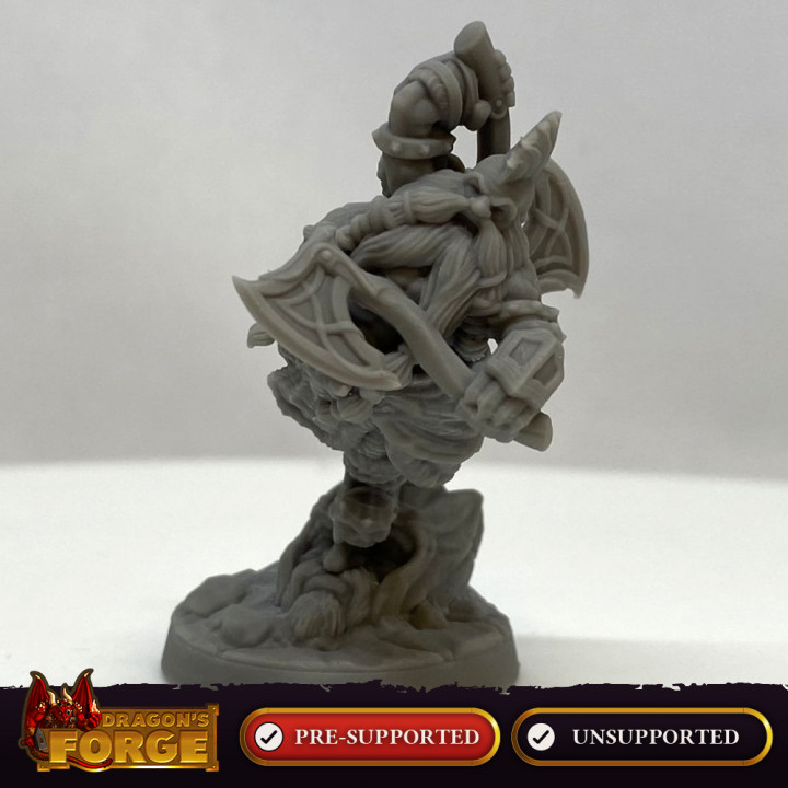Ironpelt Dwarf Barbarian - Berserker image