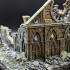 Graveyard Mausoleum / Ruined Temple - OpenLOCK modular terrain print image