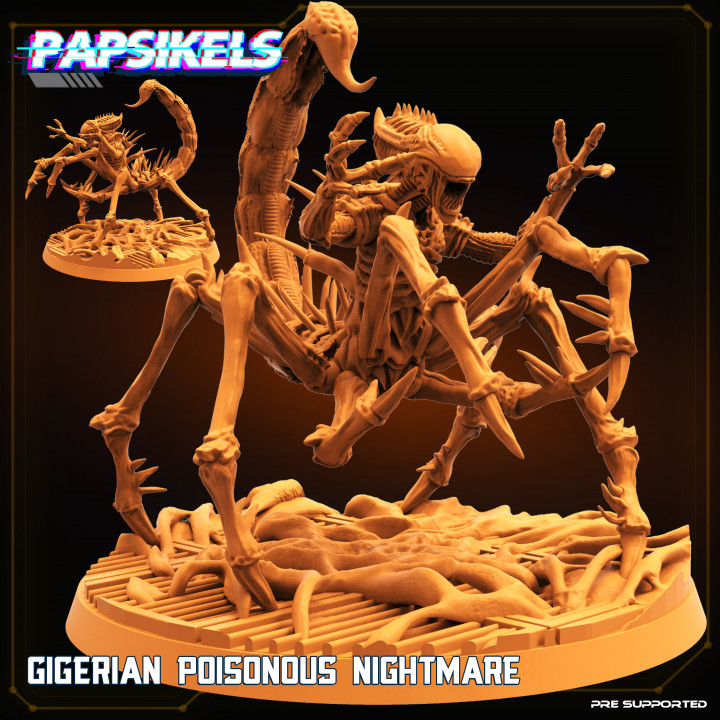 GIGERIAN POISONOUS NIGHTMARE image