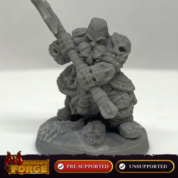 Ironpelt Dwarf Barbarian - Great Axe image