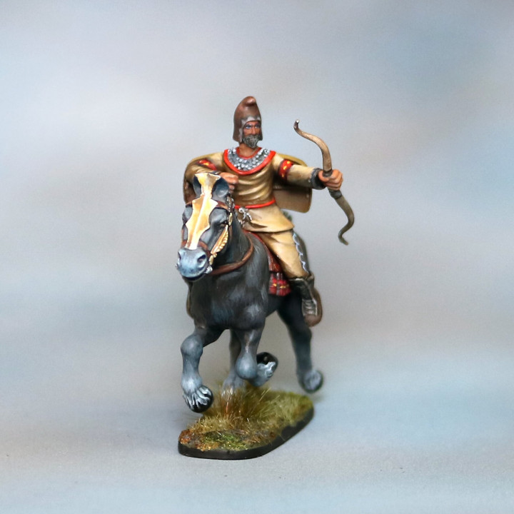 Scythian Warriors and Horses of the Steppe (Amazons, Scythians, Scythian Horses) image