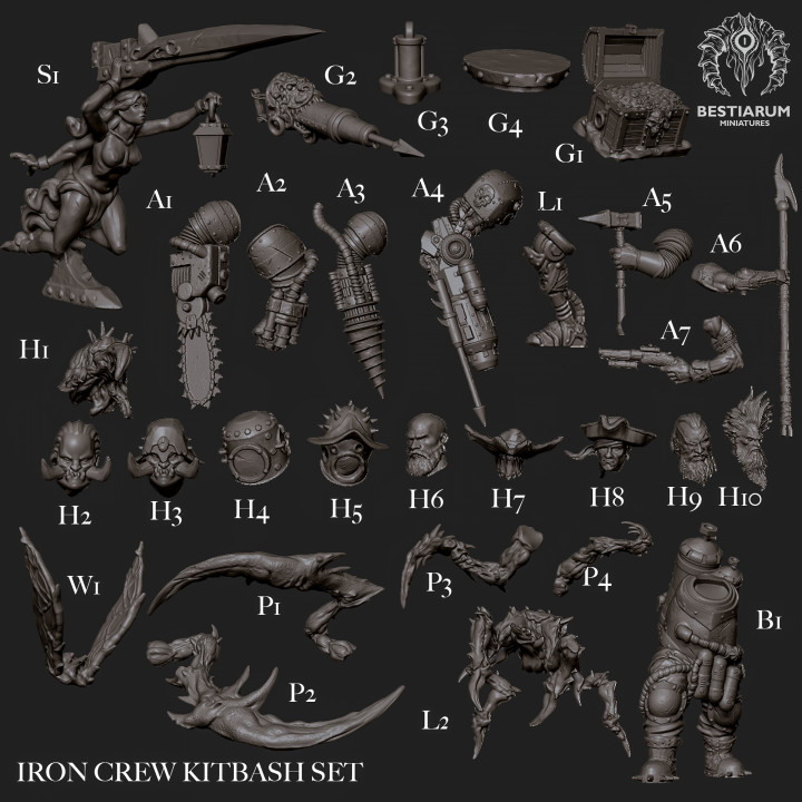Iron Crew. Collection image