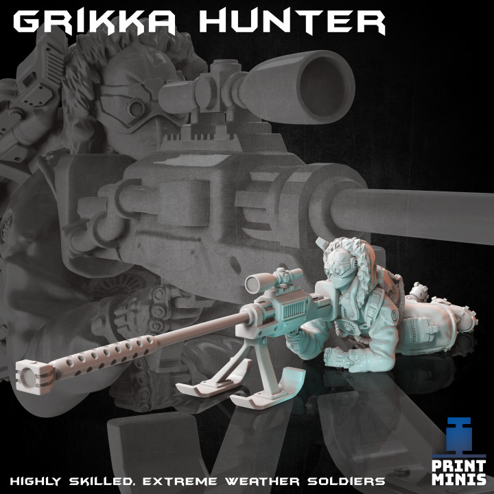 Grikka Hunters - 3 characters - Expedition Collection image