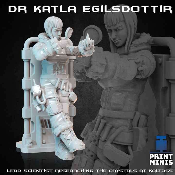 Dr Katla Egilsdottir - Research Scientist - Expedition Collection image