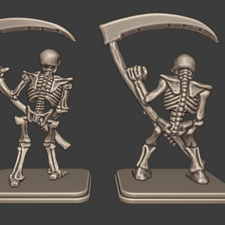 HeroQuest skeleton resculpt image