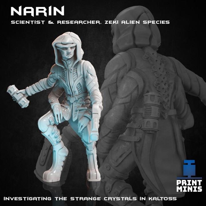 Narin - Zeki Alien Scientist - Expedition Collection image