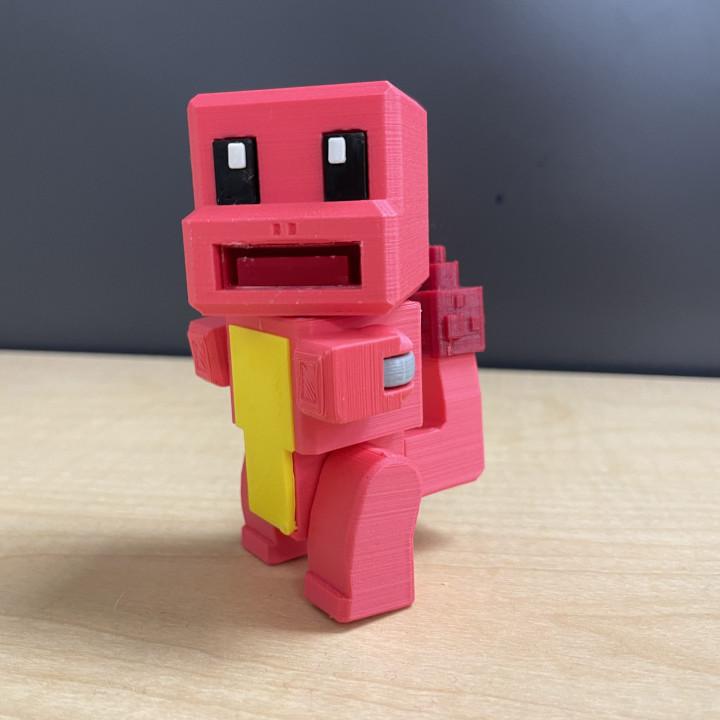 Pokemon Quest Articulated Charmander Toy image