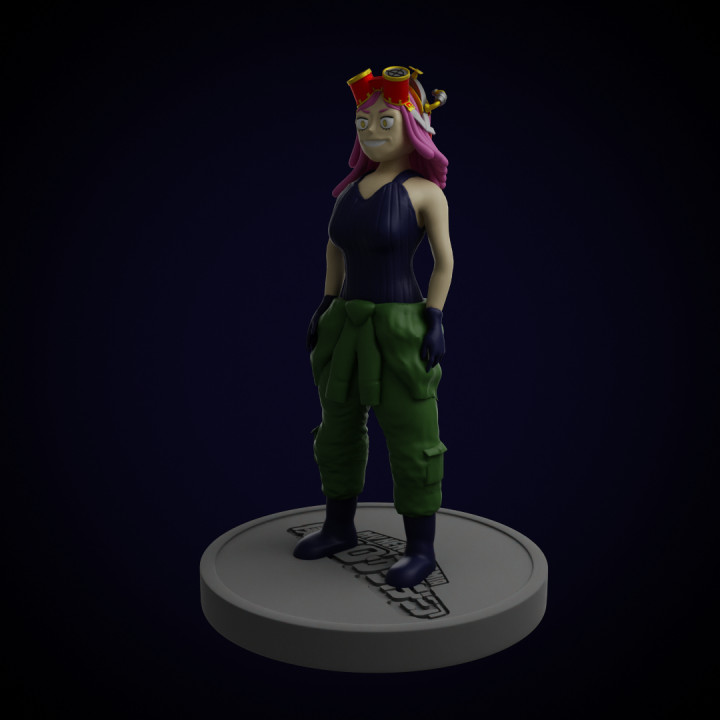 3D Printable Mei Hatsume - My Hero Academia by jack